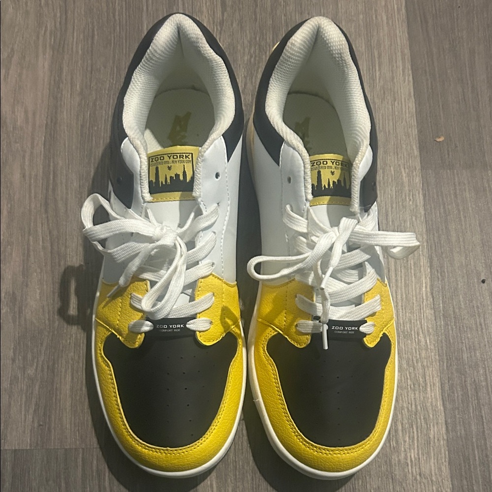 Zoo York Kids' Sneakers in Black, White, and Yellow